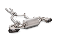 Load image into Gallery viewer, Akrapovic Evolution Line Cat Back (Titanium) w/Carbon Fiber Tips for 2017-2018 Mercedes AMG Roadster GT / GT S / GT C