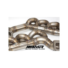 Load image into Gallery viewer, BMR T4 Bottom Mount Turbo Manifolds for LS3 / LSA
