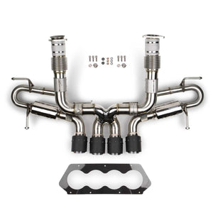 Fabspeed Valved Center Exit Conversion Exhaust System for 2023-2024 Chevrolet Corvette C8 Stingray / E-Ray