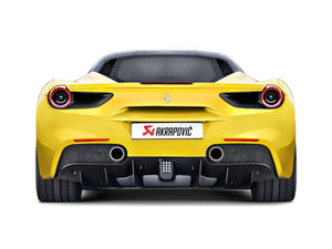 Akrapovic Slip-On Line (Titanium) Cat Back System for 2019 Ferrari 488 GTB / 488 Spider