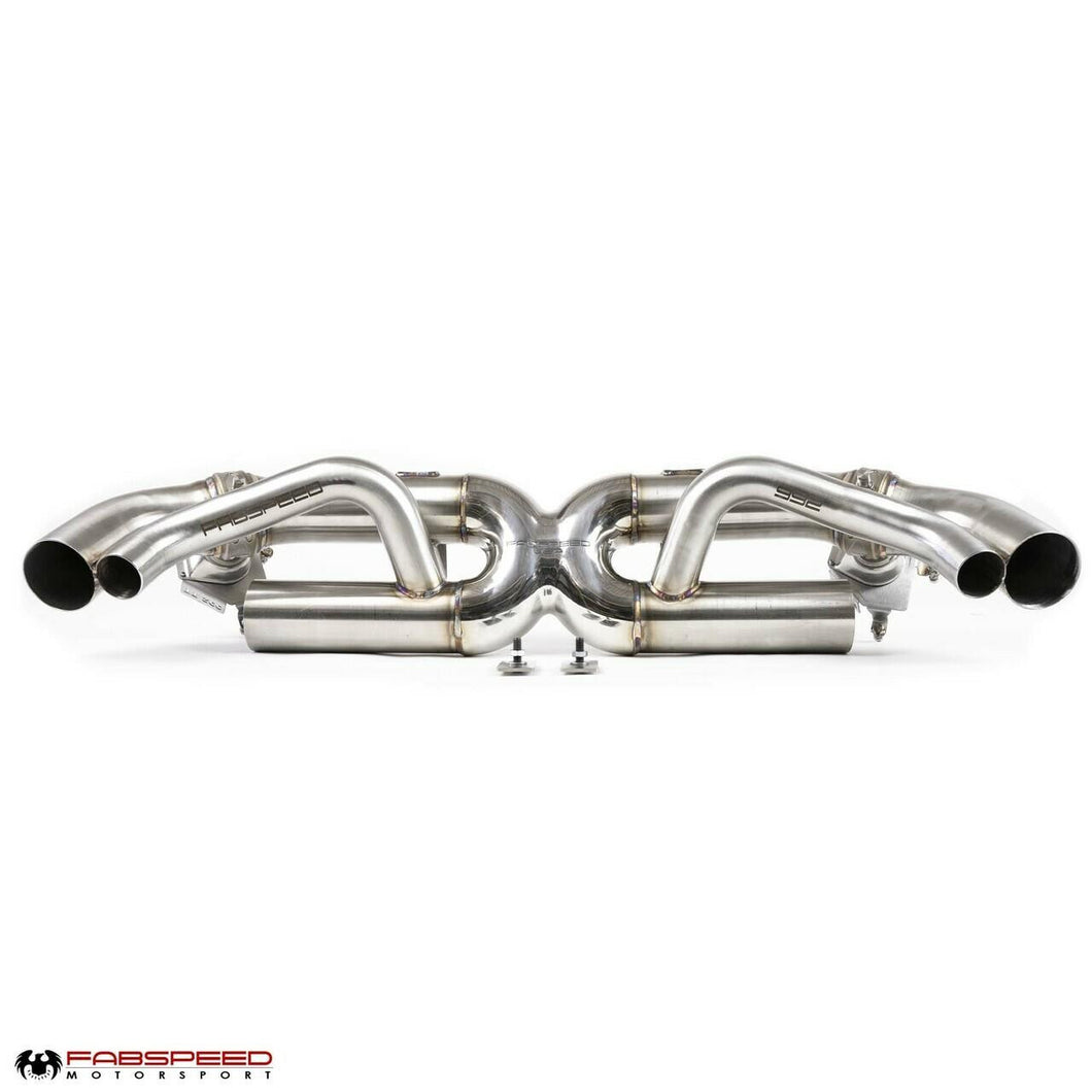 Fabspeed Cat-Back Valvetronic Maxflo Exhaust System for 2019-2024 Porsche 992 Carrera