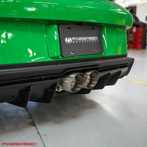 Fabspeed Porsche 992 GT3 / GT3 RS / Speedster Valvetronic Nordschleife Cat-Back Exhaust System (2022+)