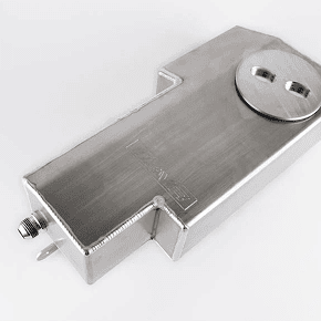 BMR heat exchanger coolant reservoir for the Hellcat Challenger and Charger